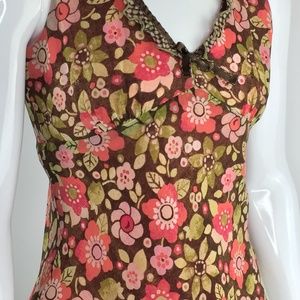 Sigrid Olsen Womens Sleeveless Top Ruffle Petite 4